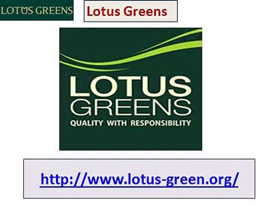 Lotus Greens Residential Flats @ 09650 127 127