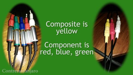 Playstation 2 Component vs. Composite Cables [part 1 of 2]