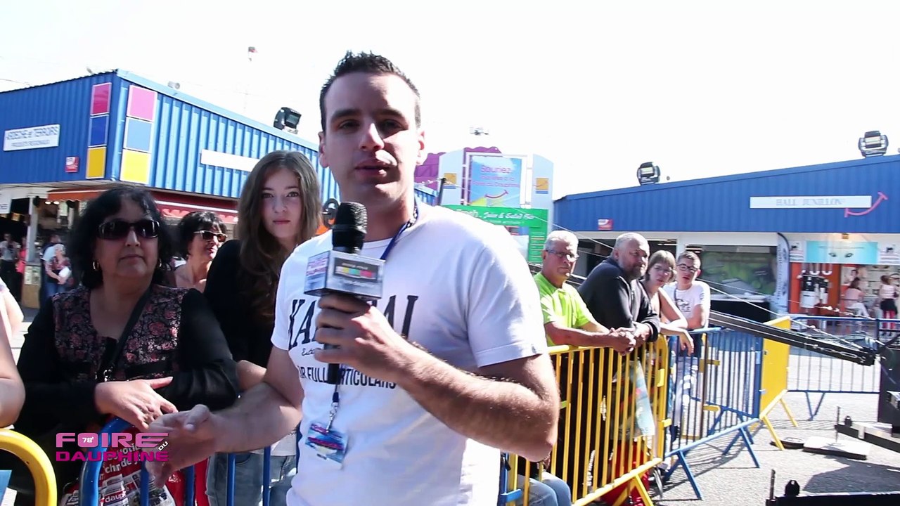 Les Acteurs de plus belle la vie à la Foire du Dauphiné 2014