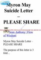 FSU Shooter Myron May Package EXPOSED as Suicide Letter to Friends [MUST SEE]