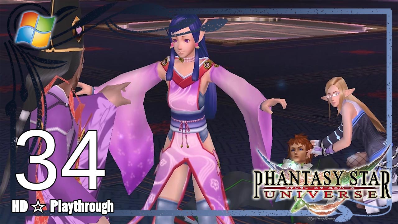 Phantasy Star Universe 【PC】 - Story Playthrough Pt.34 「Chapter 7： Photon Sealing」