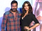 Manasvi Mamgai Showing Assets While Music launch of Film Action Jackson