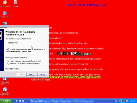 canon MG5100 reset Waste ink 5B00