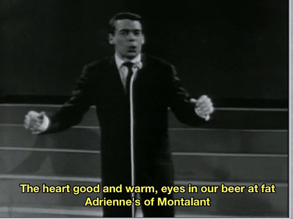 Jacques Brel Les Bourgeois 1962 engl.sub