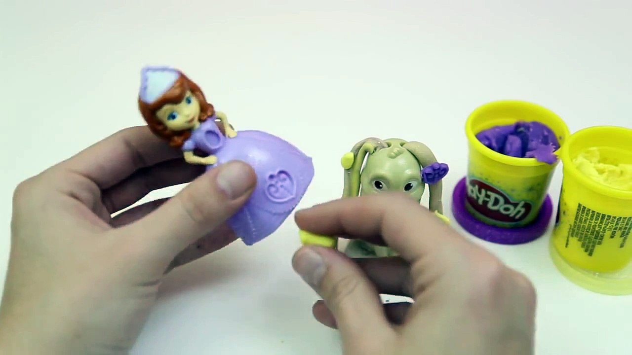 Play Doh Sofia The First Clover The Rabbit Set Disney Princess Play Dough Review