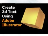 Adobe Illustrator Tutorial - 3D Text ( 3 Simply Ways )