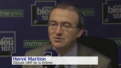 "Je n'ai pas souhaité accorder d'entretien à Minute" - Hervé Mariton invité politque de France Bleu 107.1