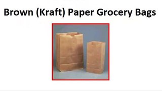 Wholesale Paper Grocery Bags - Compact and Easy to Handle