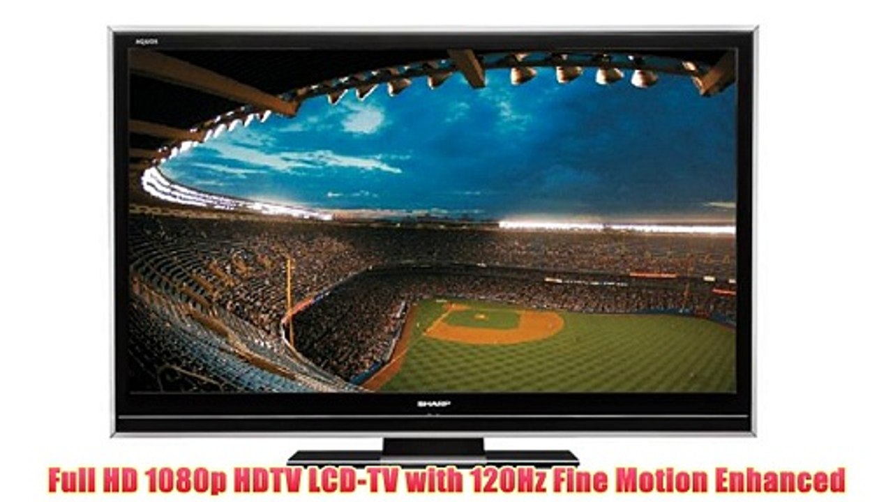 Sharp Aquos LC52D85U 52-Inch 1080p 120Hz LCD HDTV