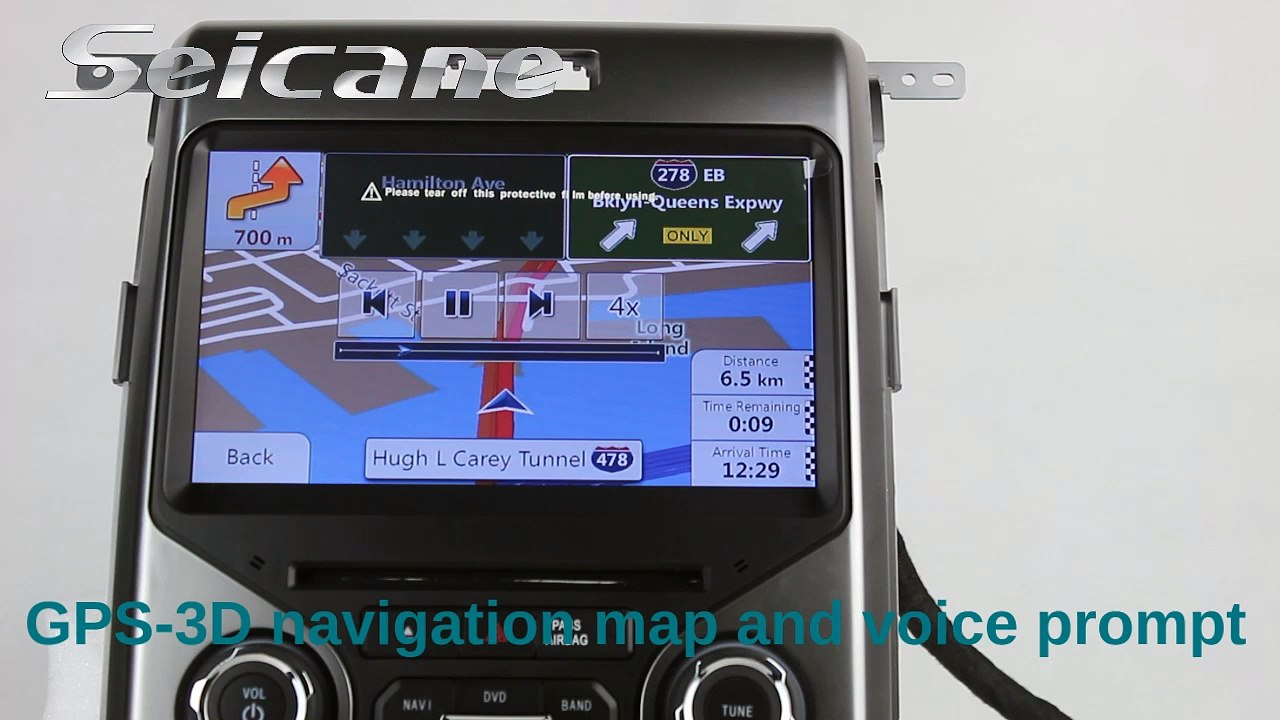 9 Inch HD Touch Screen GPS Radio DVD Autoradio for 2013 2014 2015 Ford F150 F250 F350 Expedition with USB Bluetooth WIFI POP