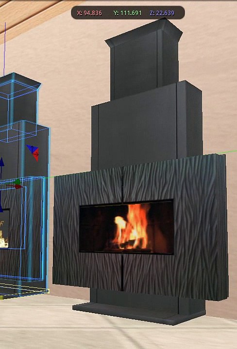 fireplace citrac noire new fire