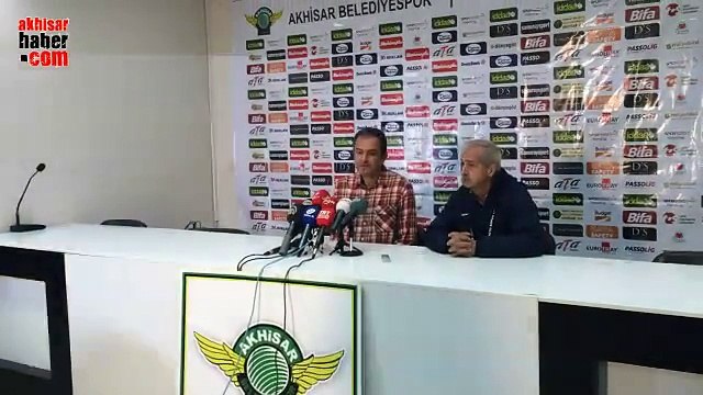 Akhisar Belediyespor, Mersin İdmanyurdu (1-1) Maçı Ardından