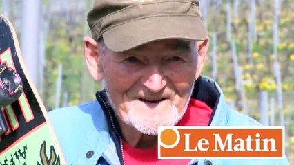 Infatigable  91 ans il grimpe comme un gamin - Suisse - lematinch