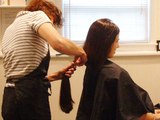 Part 2 - long hair cut short - long hair cutting in india long hair cut at home videos