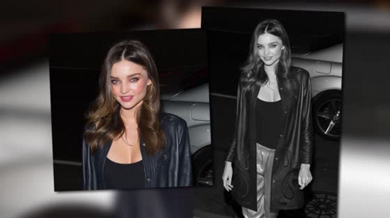 Miranda Kerr genießt ihre gemütliche Hose