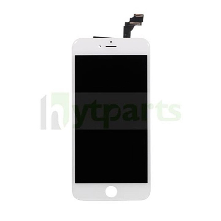 Hytparts-OEM LCD Screen with Digitizer Assembly Replacement for iPhone 6 Plus White