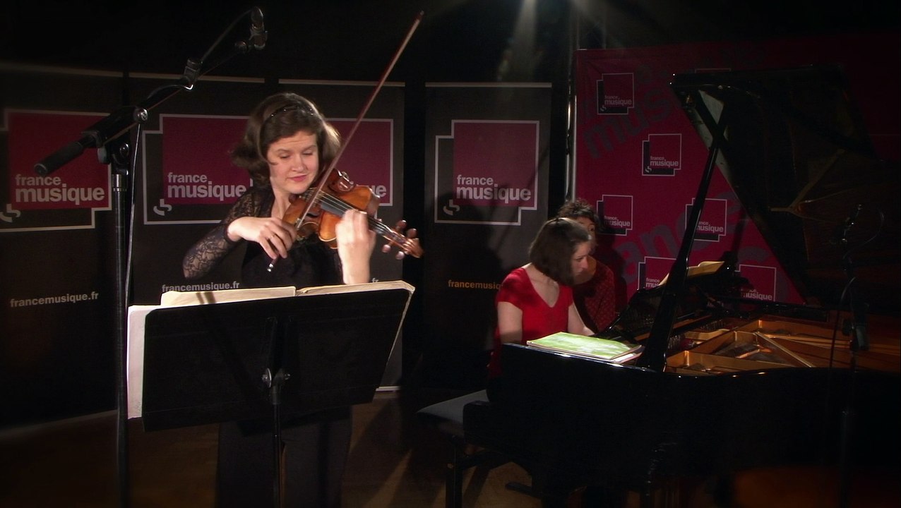 Blues, 2e mvt de la Sonate n°2 pour violon et piano de Ravel par Elsa Grether et Marie Vermeulin | Le live de la matinale