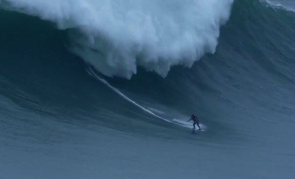 Joana Andrade at Nazaré - 2015 Billabong Ride of the Year Entry - XXL Big Wave Awards