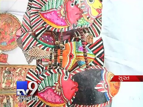 Handicraft fair in diamond city Surat to promote different art forms - Tv9 Gujarati