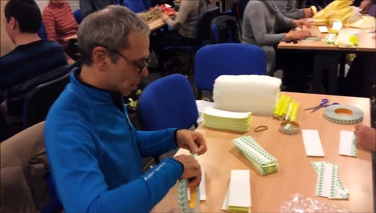 Création du balisage - Creating the route markers