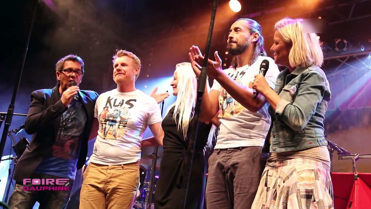 Koh Lanta (Philippe, Moundir et FLorence) et Concert du splendid à la FOire du dauphiné 2014