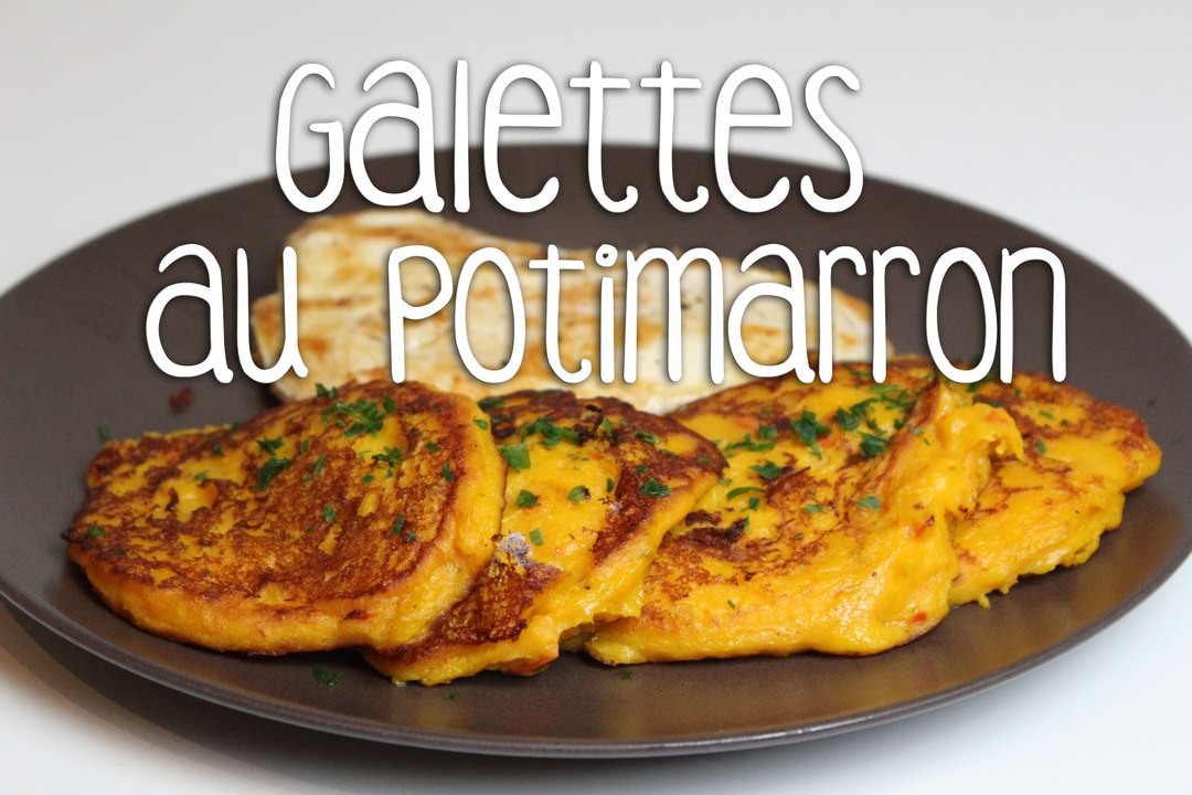 Recette de Galettes au potimarron | Amandine Cuisine