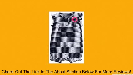 Carters Rosette Stripe Print Creeper (NB-24M) Review