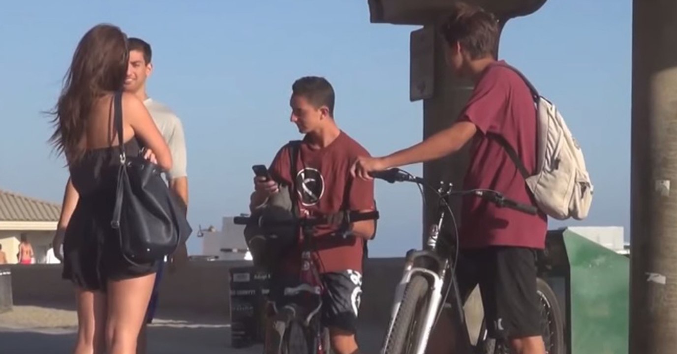 C0ck Blocking Prank - Stealing People Nearly Girlfriend