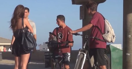 C0ck Blocking Prank - Stealing People Nearly Girlfriend