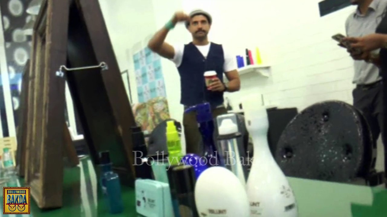 Farhan Akhtar spotted at Adhuna Akhtar's Salon