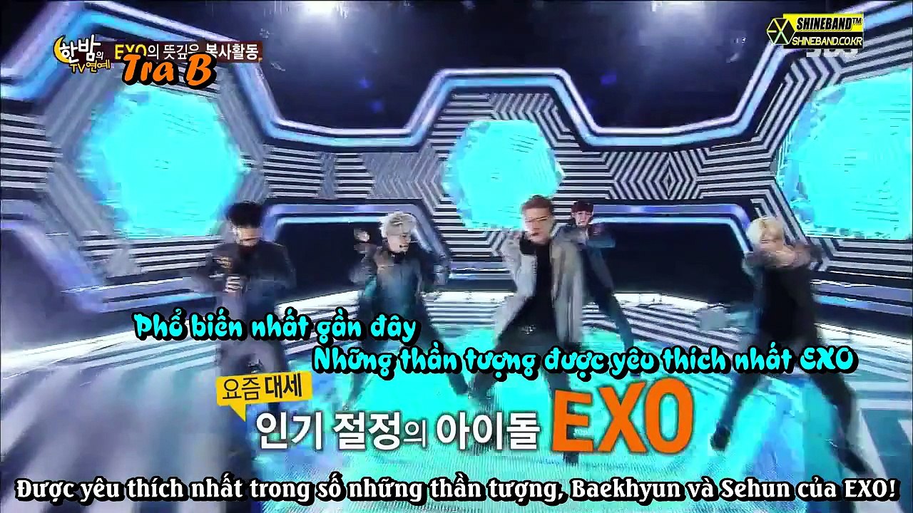 [Vietsub] 141105 Baekhyun & Sehun - Midnight's TV Entertaiment