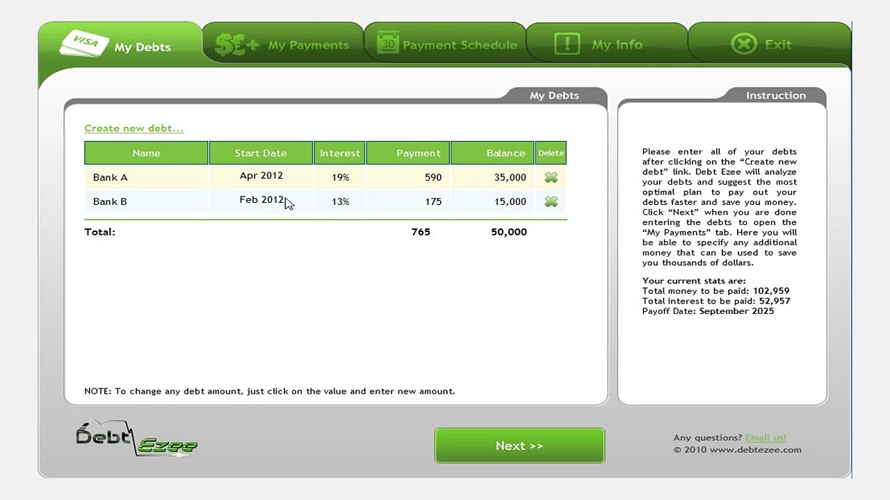 Financial Consultant Services | Debt Elimination Programs