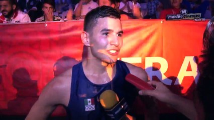 Lindolfo Delgado llegó a Cuartos en box de JCC