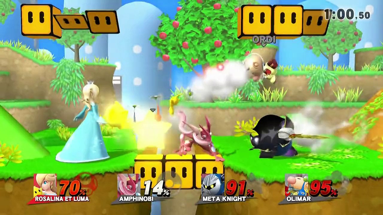 Super Smash Bros Wii U - Session non commentée