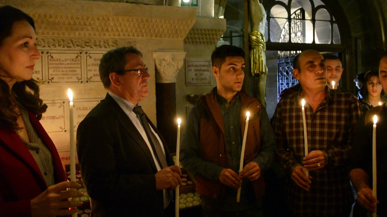 Valérie Boyer - Prière des Chrétiens d'Irak à Notre-Dame de la Garde