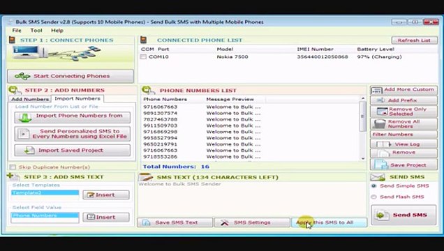 How to Send SMS from PC to Mobile
