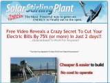 Solar Stirling Plant- How to Build a Solar Stirling Plant