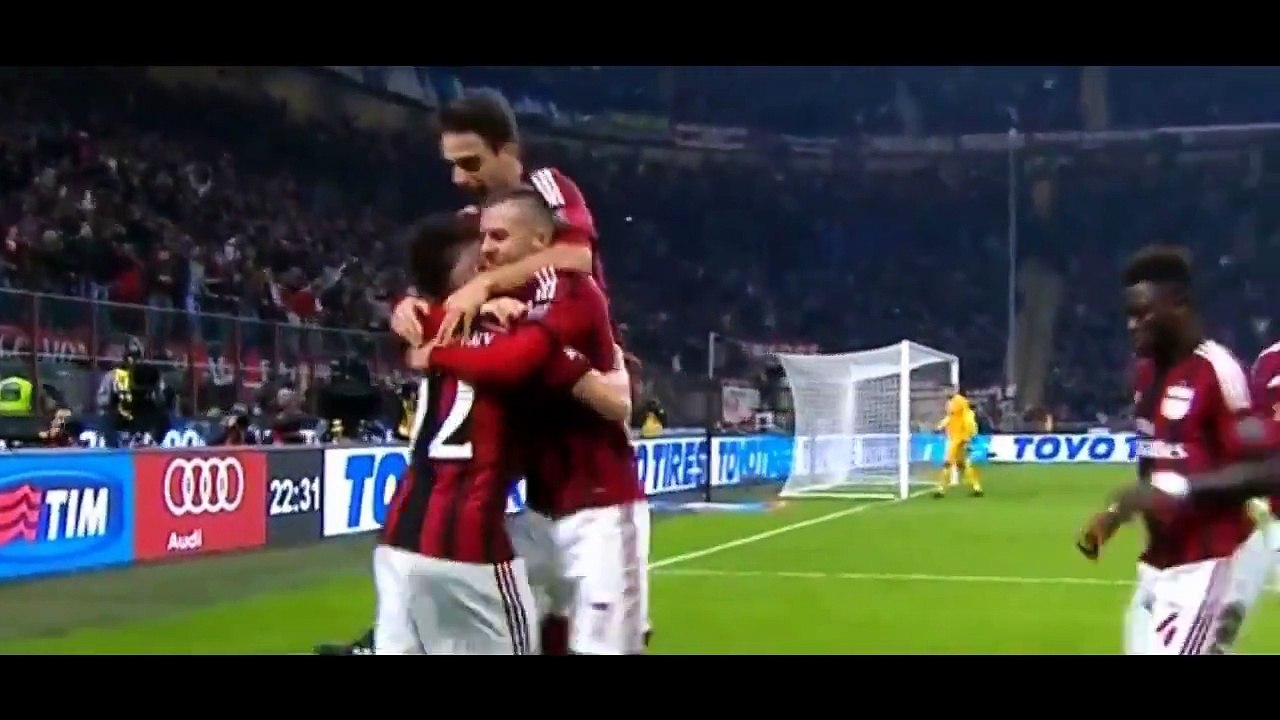 Le but somptueux de Jérémy Ménez dans le #derby milanais !  ملا بونتو للفرنسي ميناز لبارح في دربي الغضب !