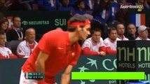 Federer/Wawrinka vs Gasquet/Beneteau 3-0 [Davis Cup] Final Highlights