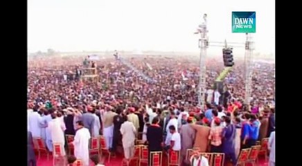 This Video is For Those Who Say There Was Less Crowd in PTI Larkana Jalsa_(new)