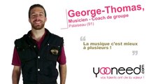 Cours de guitare et coaching de groupe de musique  à Palaiseau (91120 _Essonne) avec George-Thomas - Yooneed