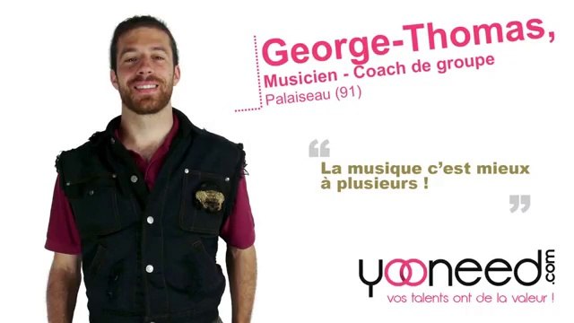 Cours de guitare et coaching de groupe de musique à Palaiseau (91120 _Essonne) avec George-Thomas - Yooneed