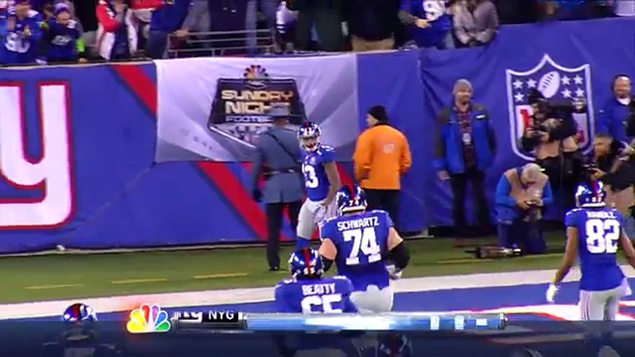 Odell Beckham Jr marque le touchdown de l'année !