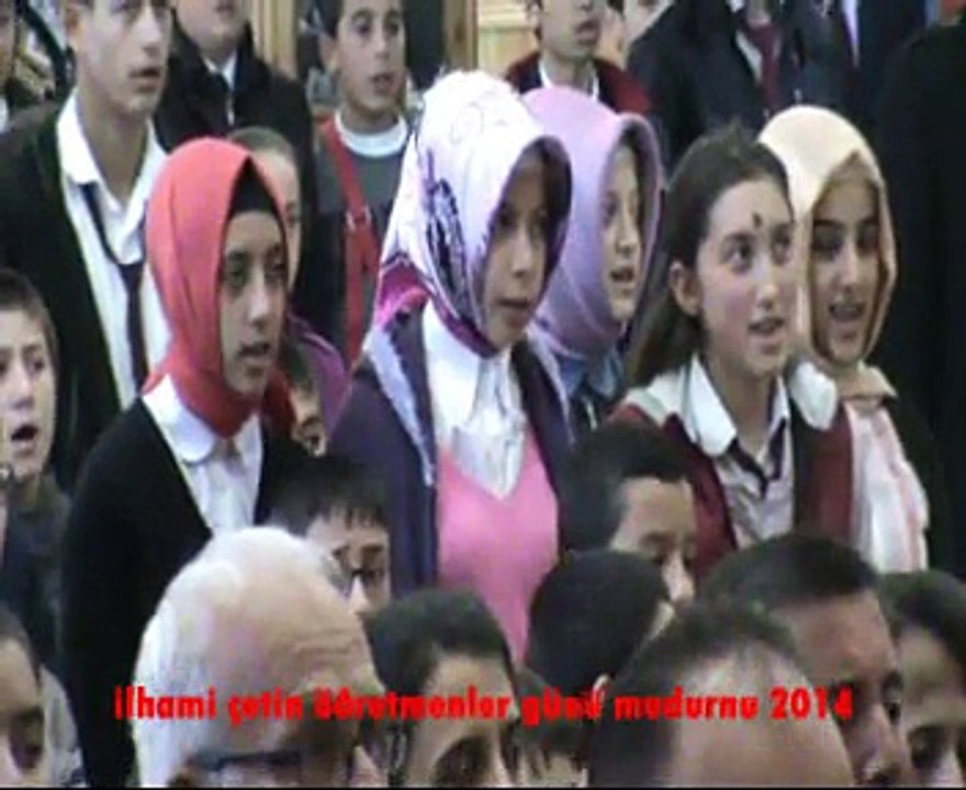 24 Kasım Mudurnu Öğretmenler günü