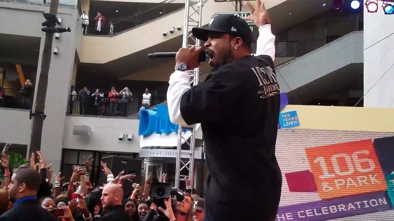 Ice Cube "I Rep That West" Live @ BET 106 & Park "The Celebration: 10 Years Live", Hollywood & Highland Centre, Los Angeles, CA, 10-07-2010