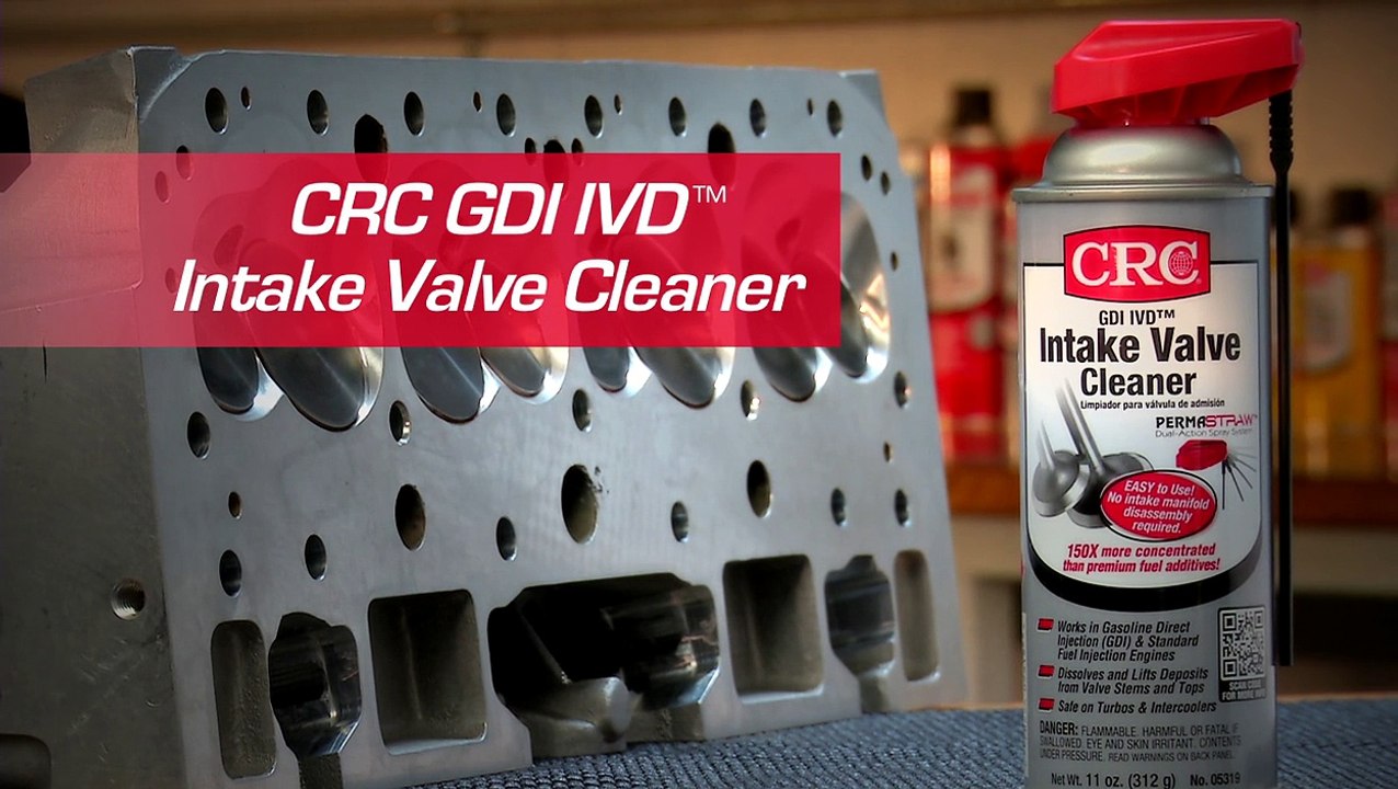 CRC GDI IVD™ Intake Valve Cleaner Demo Video