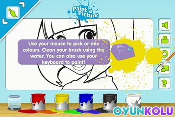 Tembel Kasaba Boyama Oyunu Nasıl Oynanır