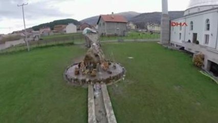 Şar Dağı Yamaçlarındaki Kosova?nın İlk Dört Minareli Camisi Tamamlandı