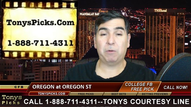 Oregon St Beavers vs. Oregon Ducks Free Pick Prediction NCAA College Football Odds Preview 11-29-2014