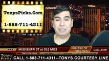 Mississippi Rebels vs. Mississippi St Bulldogs Free Pick Prediction NCAA College Football Odds Preview 11-29-2014